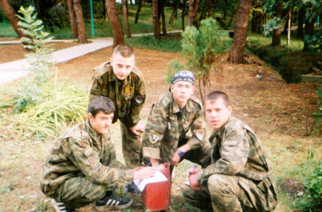в лагере орленок
