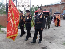 21.05.2016 г. поисковики перенесли захоронение в с.Манино Калачеевского района