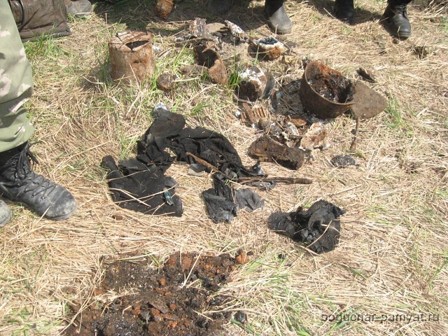 28.04.2018 года у заброшенного хутора Оголев найдены останки советского воина 6