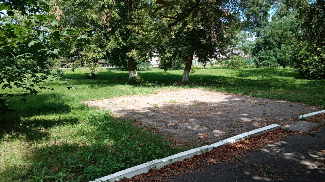 Место где стоял памятник