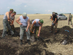 23.07.2018г. в районе с.Лофицкое найдено место крушения самолёта