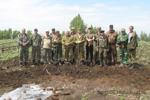 15 мая 2018 г. проведены раскопки на Осетровском плацдарме. 1